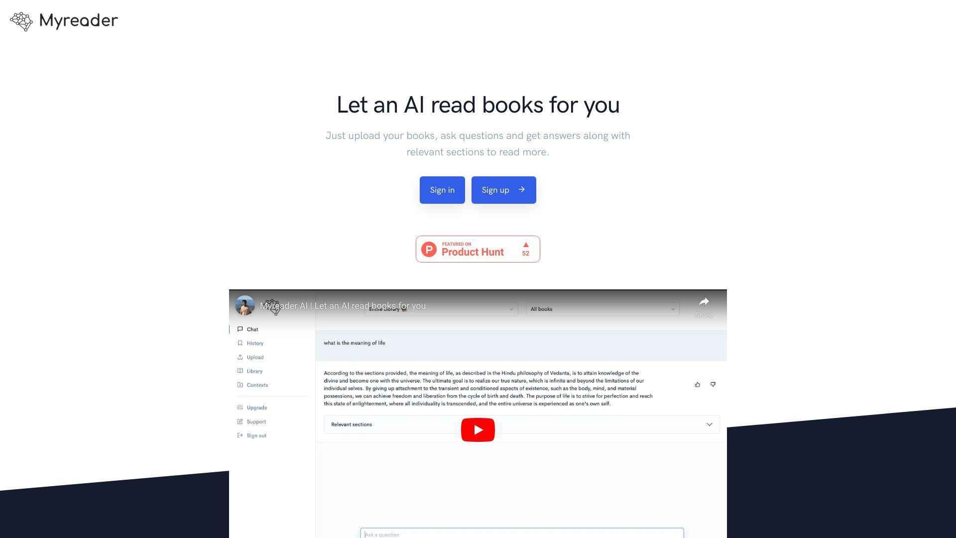 Myreader AI image