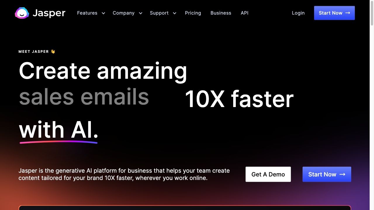 Jasper - AI Writer | AI Marketing Co-Pilot image