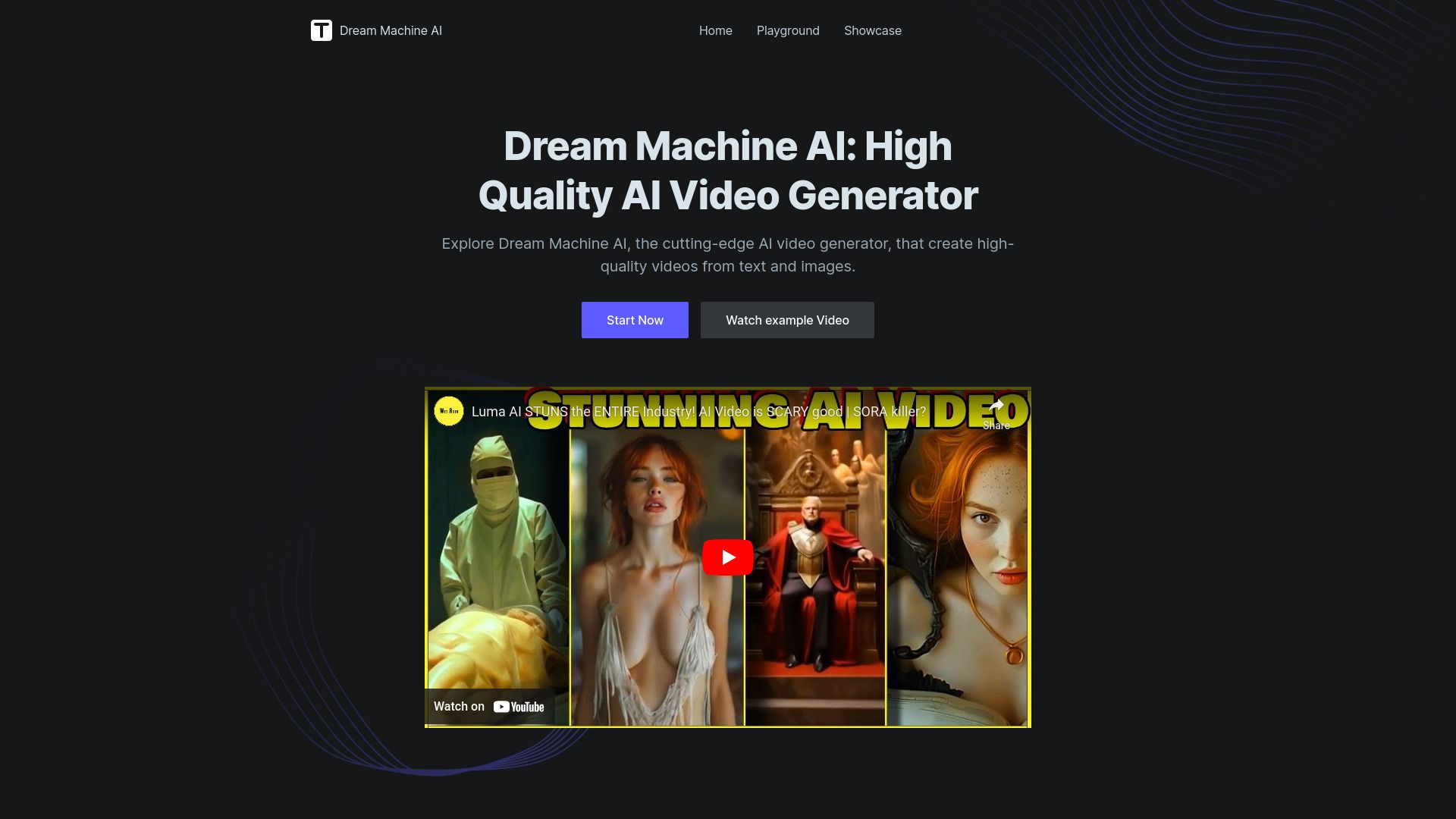 Dream Machine AI image