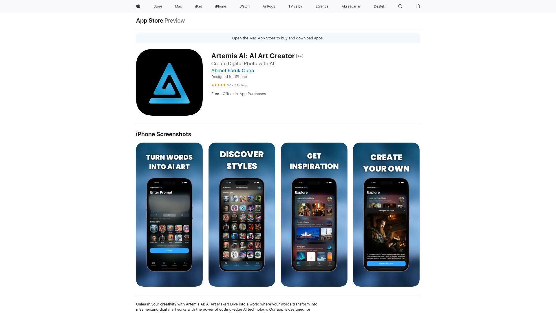 Artemis AI image