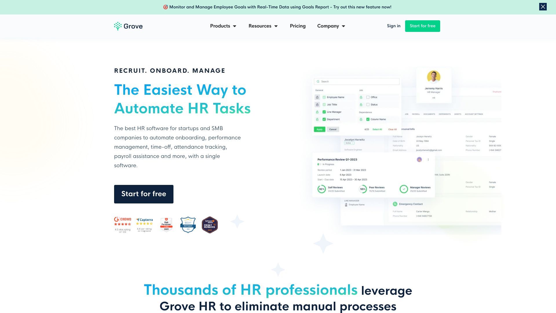 Grove HR image