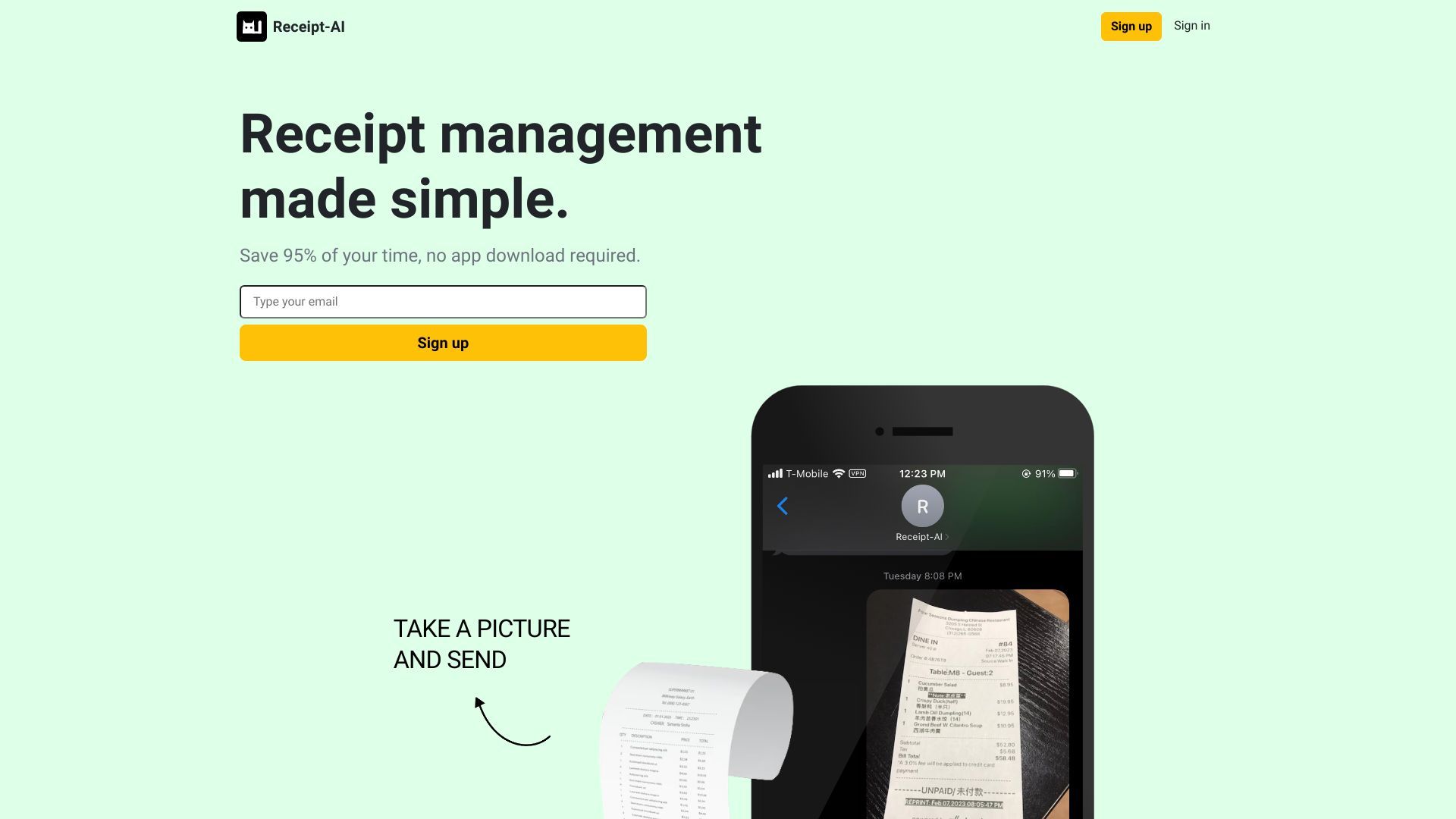 Receipt-AI image