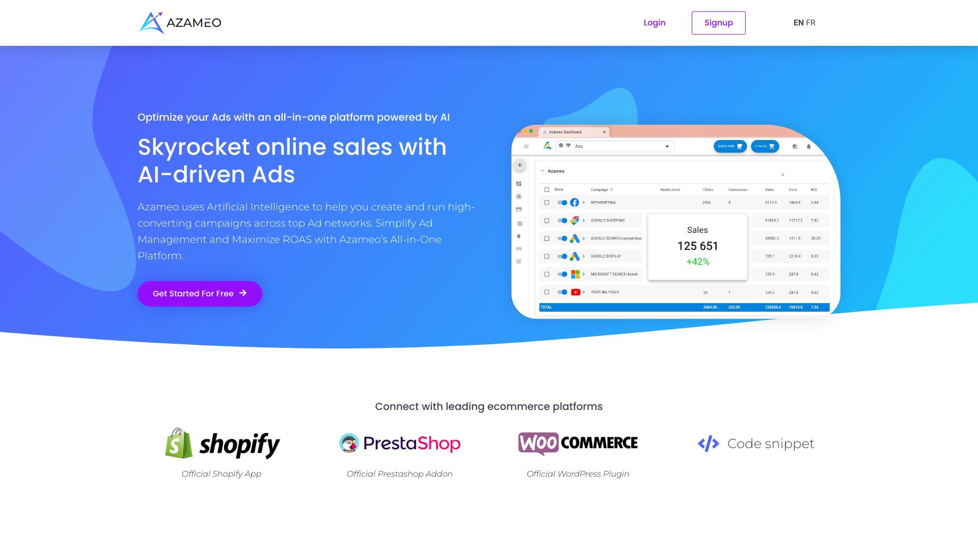 Azameo AI-driven Ads image