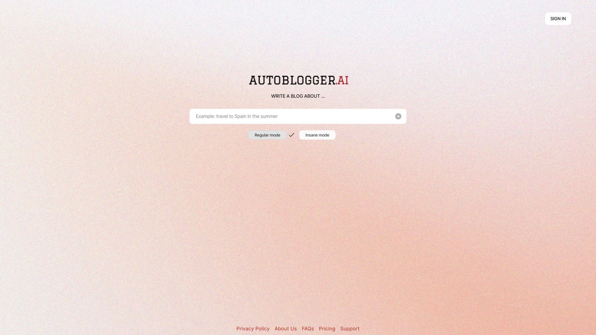 Autoblogger.ai image