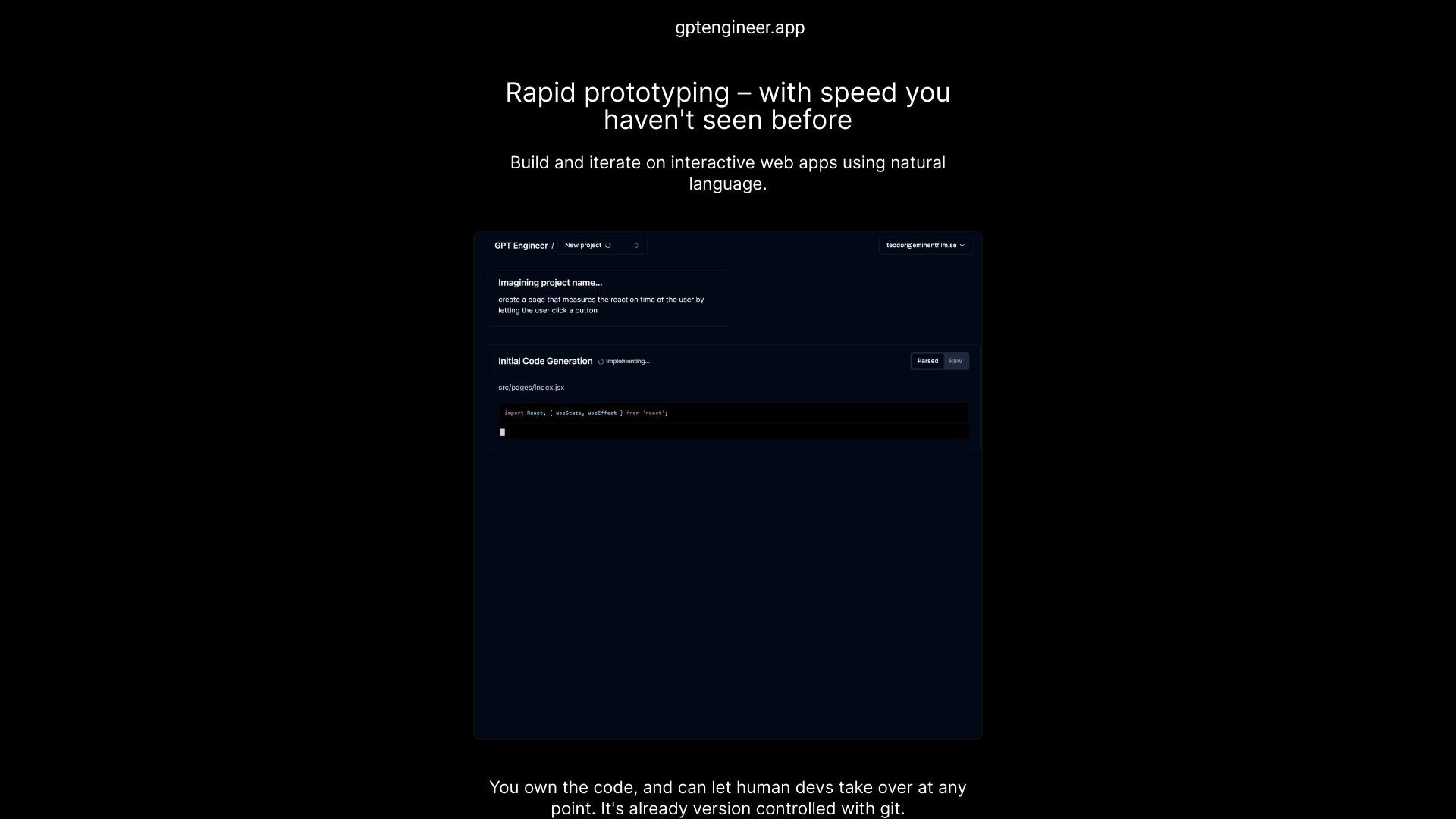 gptengineer.app image