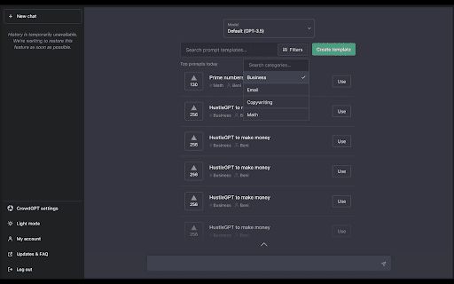 CrowdGPT Chrome Extension image