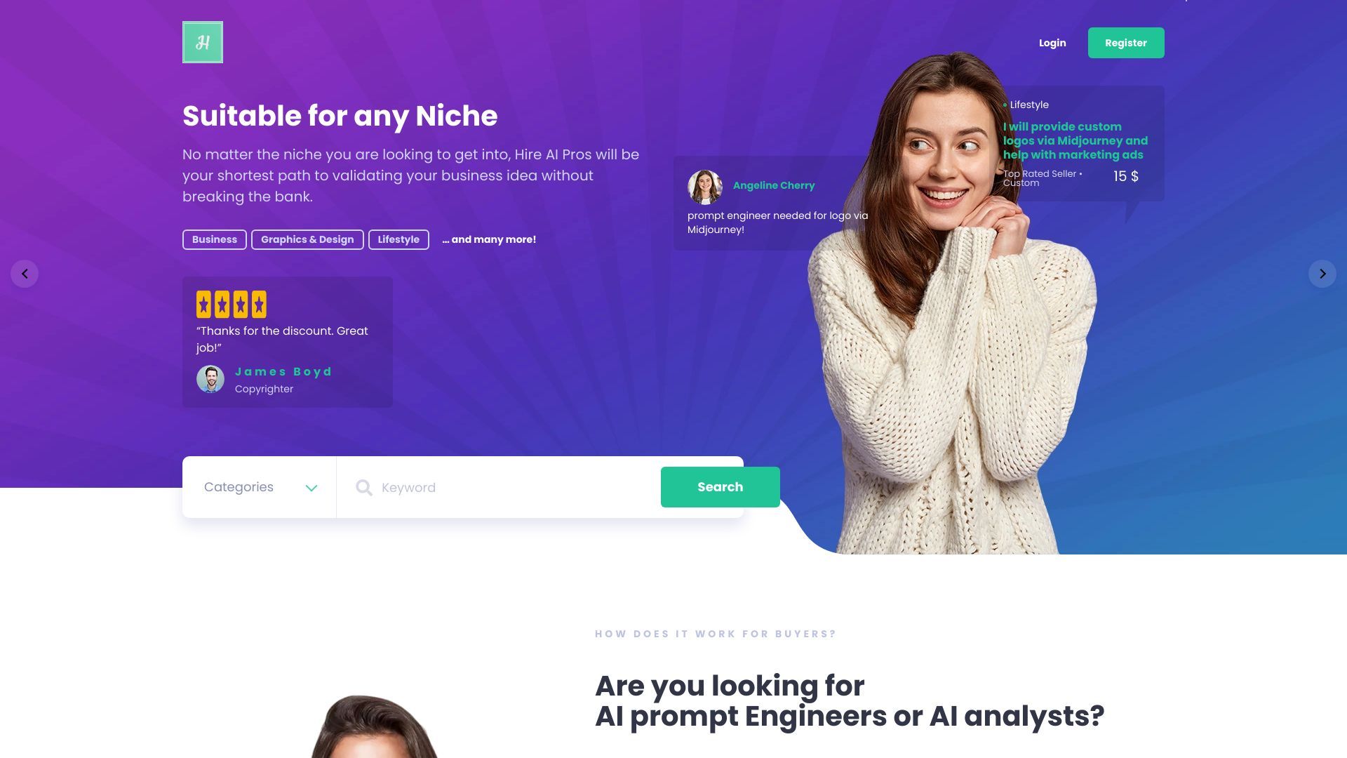 Hire AI Pros image