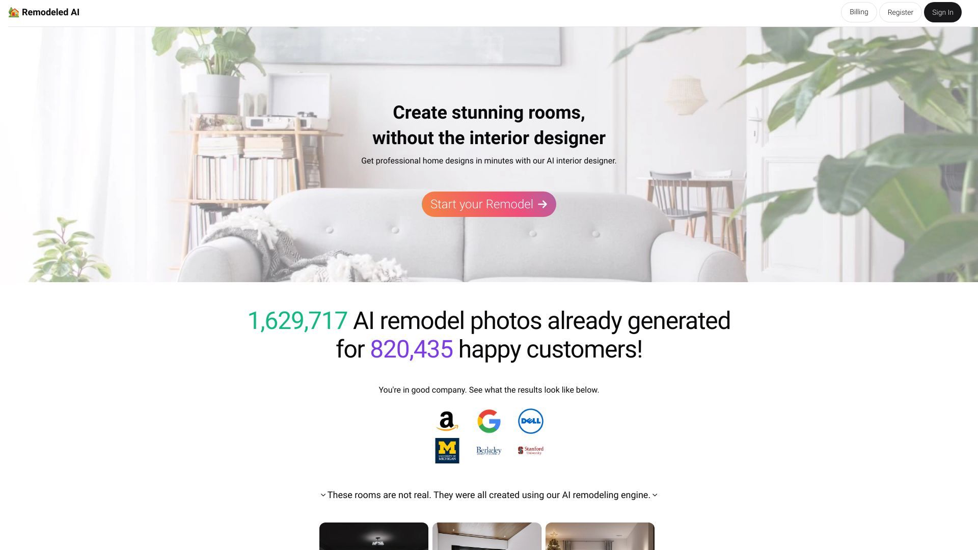 Remodeled AI image