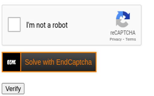 End Captcha image