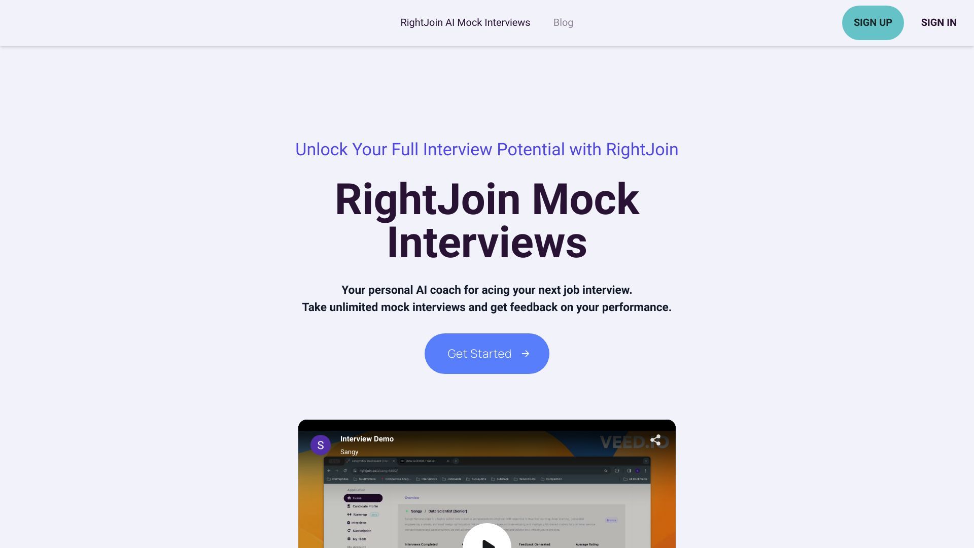 RightJoin AI Mock Interviews image