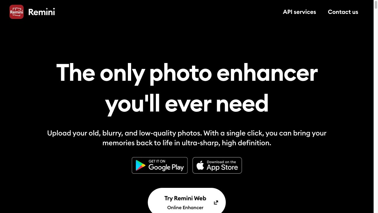 Remini - AI Photo Enhancer image