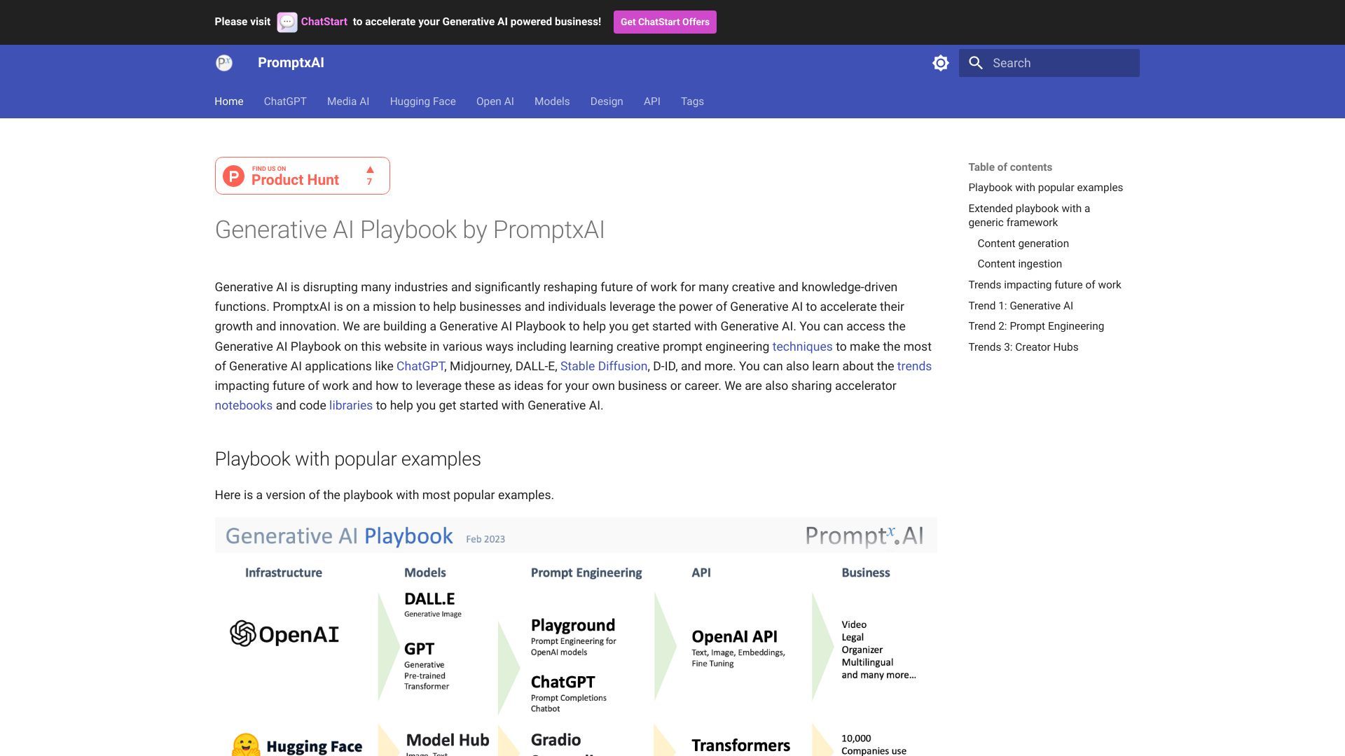 Generative AI Playbook by PromptxAI image