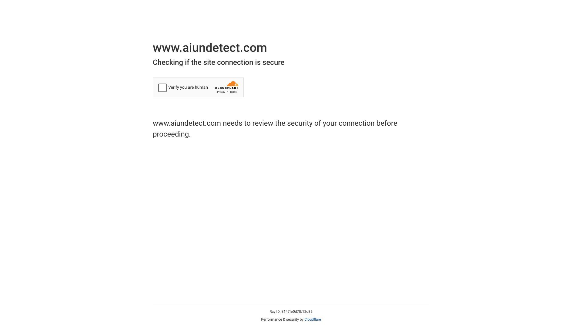AIundetect image
