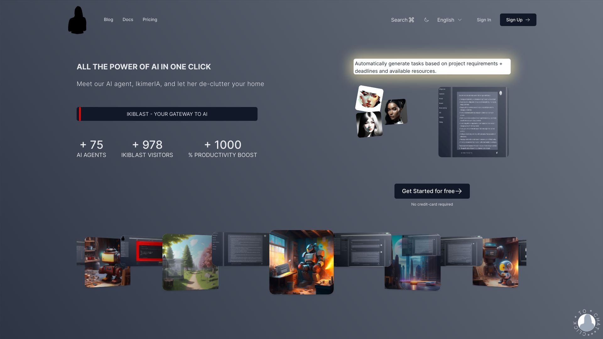 IKiBlast - Your Gateway to AI image