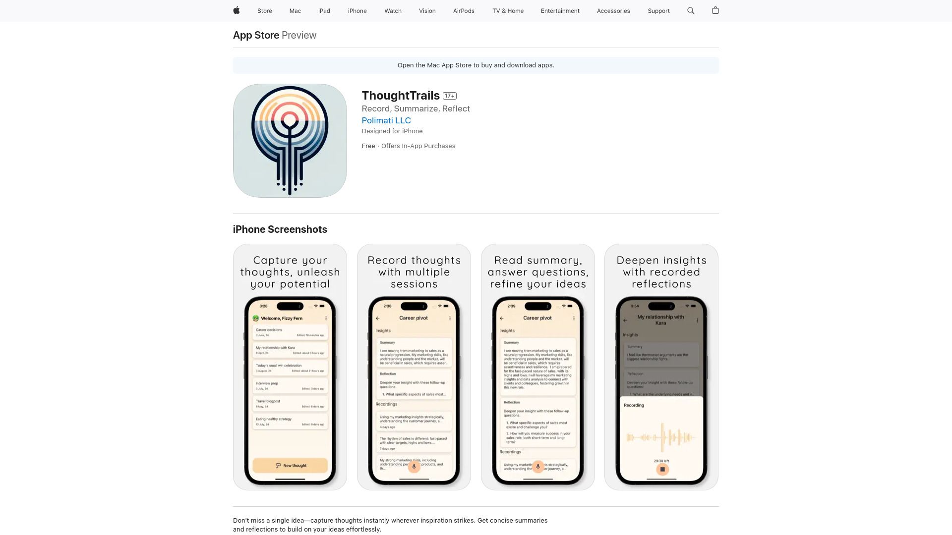 ThoughtTrails image