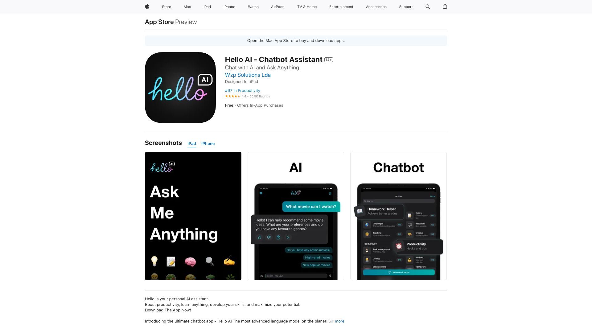 Hello AI image