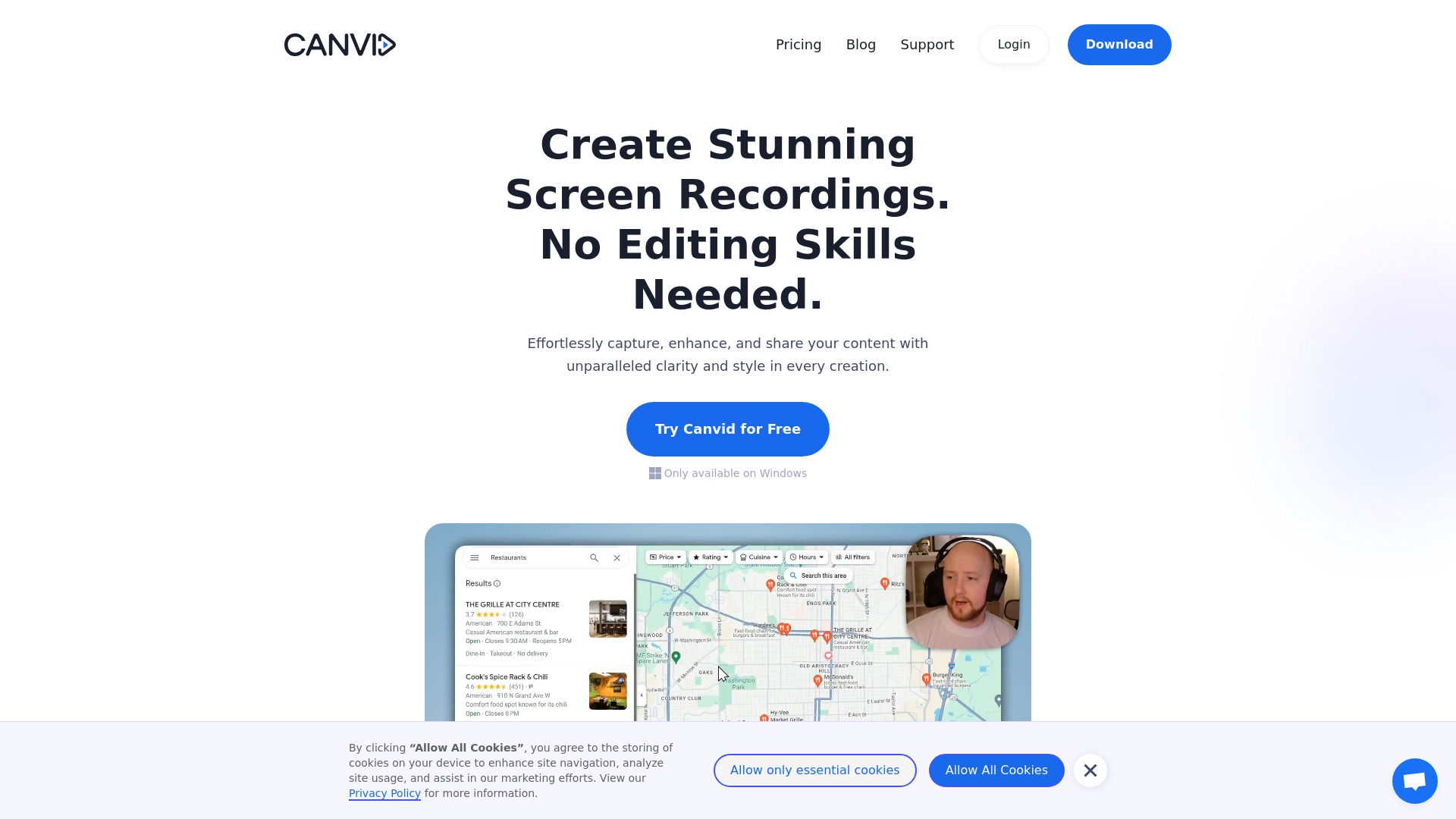 Canvid AI Screen Recorder image