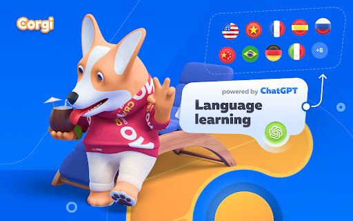 Corgi AI - Your language teacher image