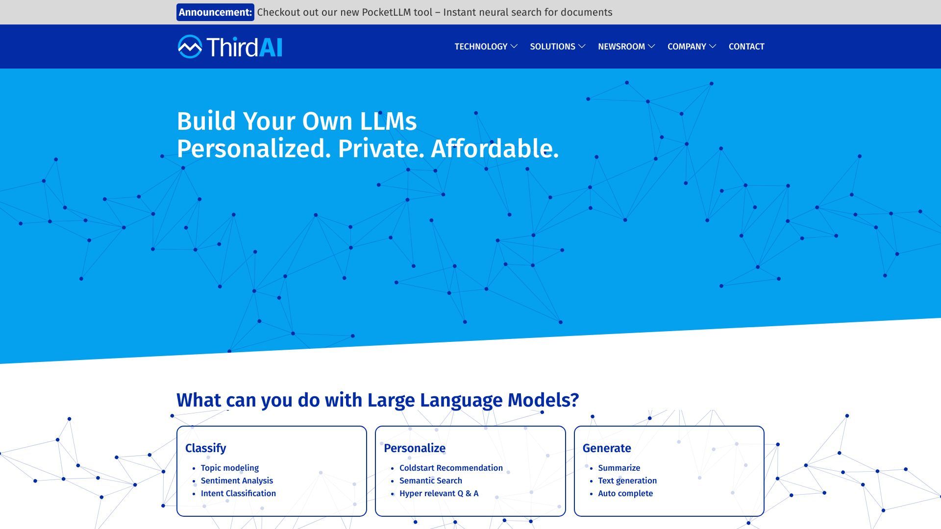 ThirdAI - Making AI Accessible For All image