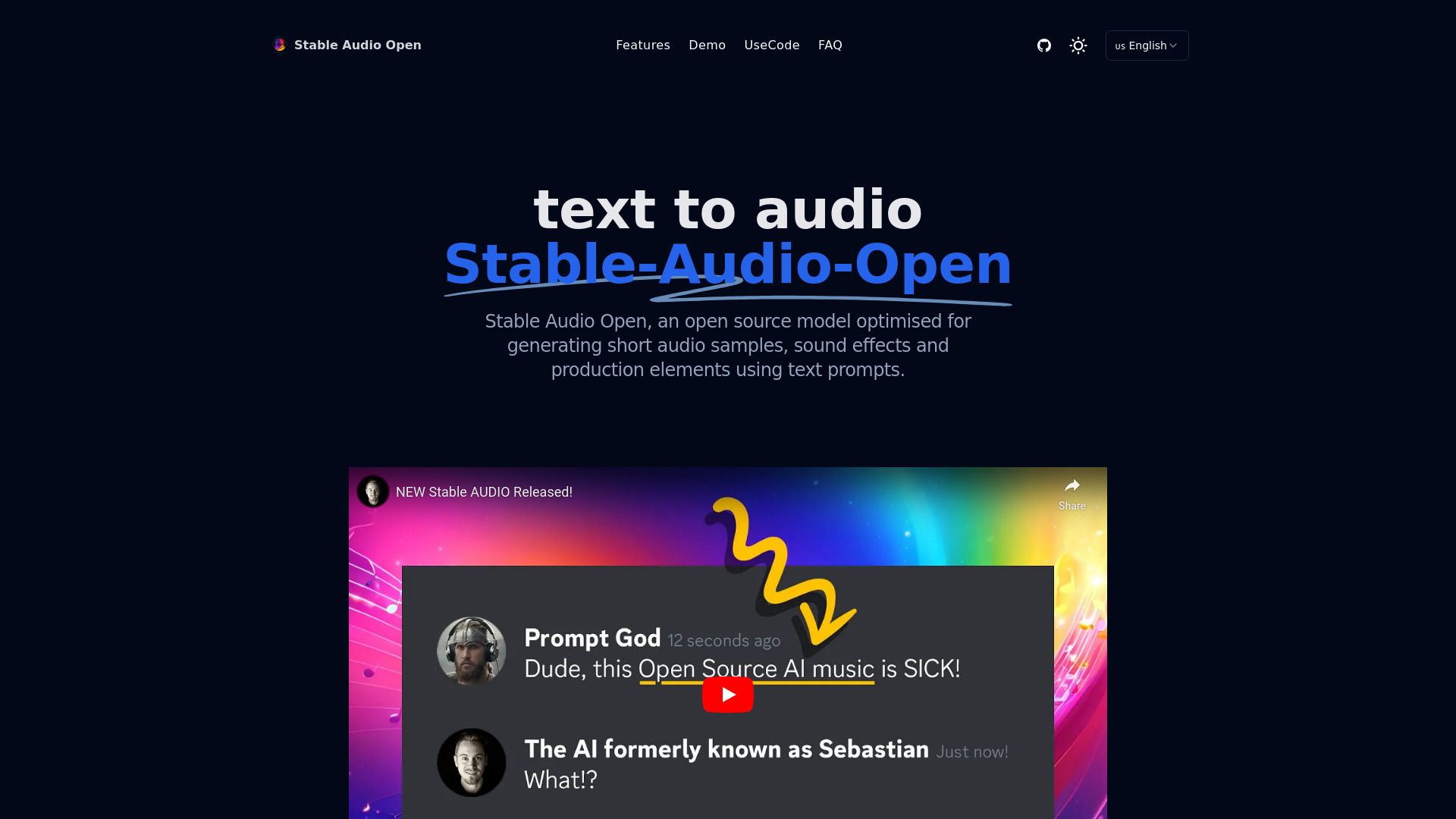 Stable Audio Open image