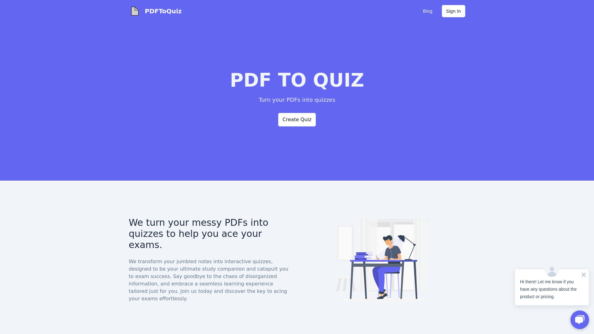PDFToQuiz image