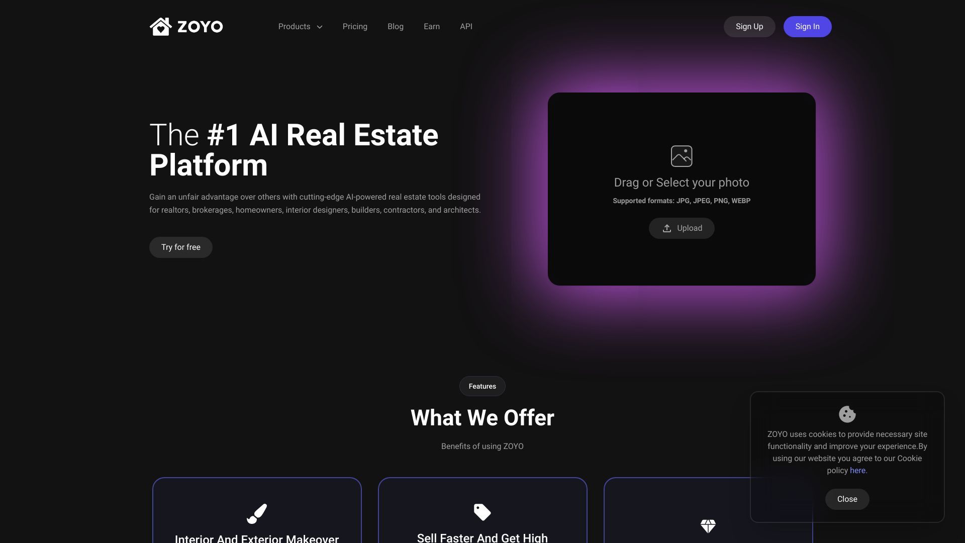 ZOYO - AI Powered Real Estate Tools image