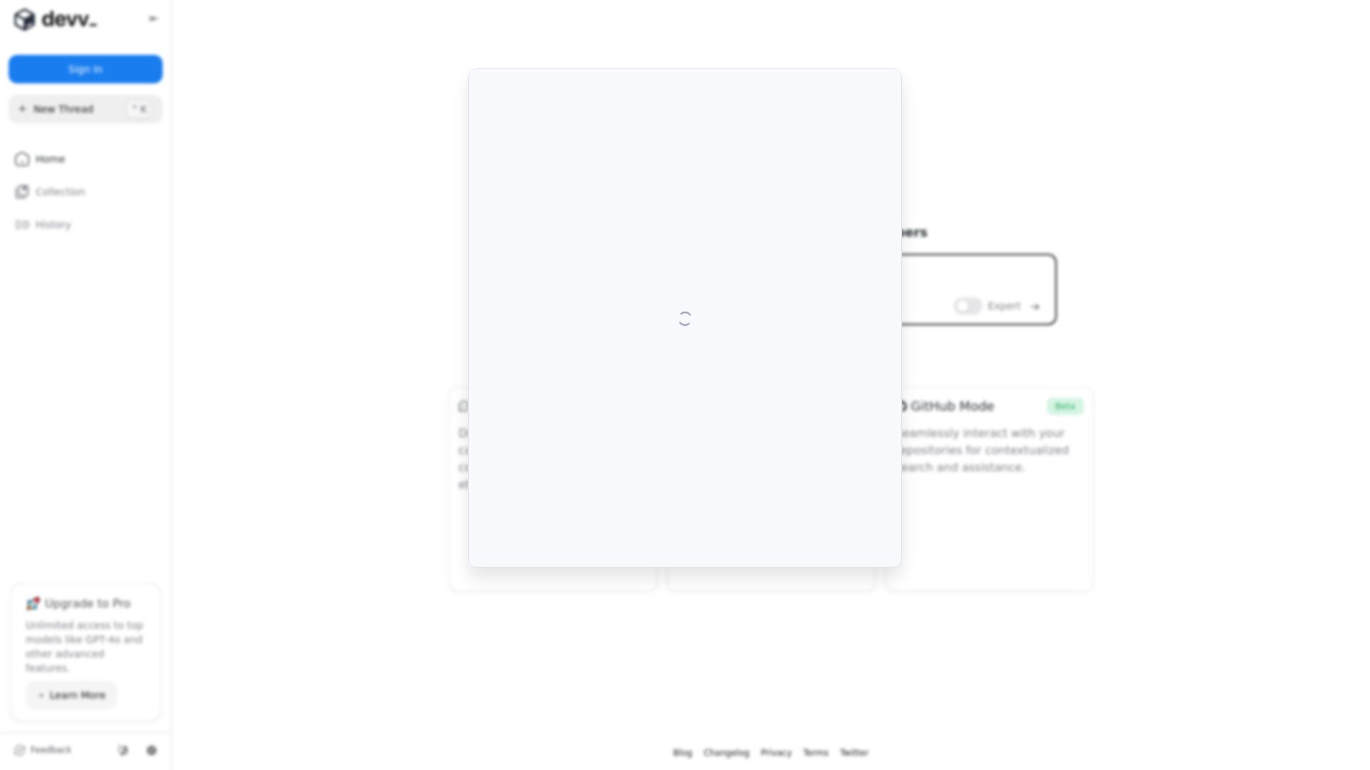Devv AI Search Engine image