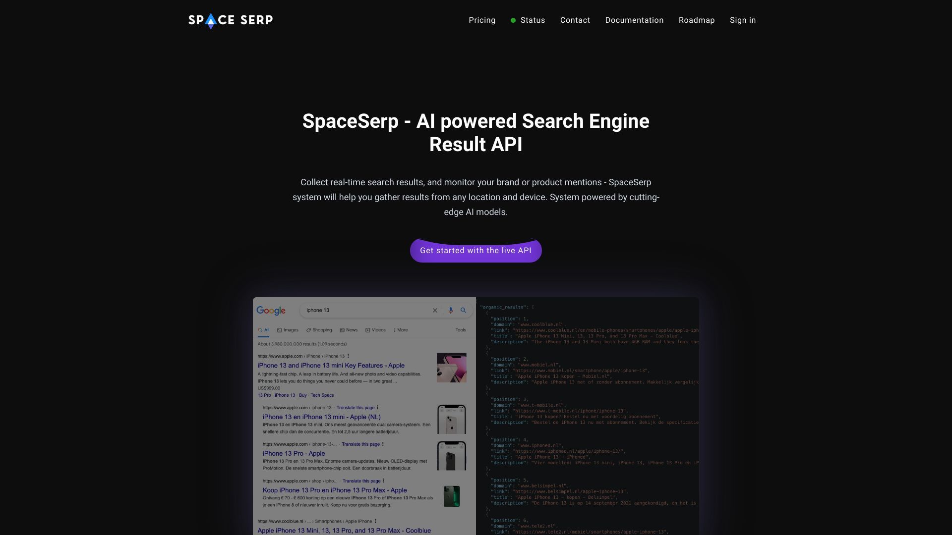 SpaceSerp image