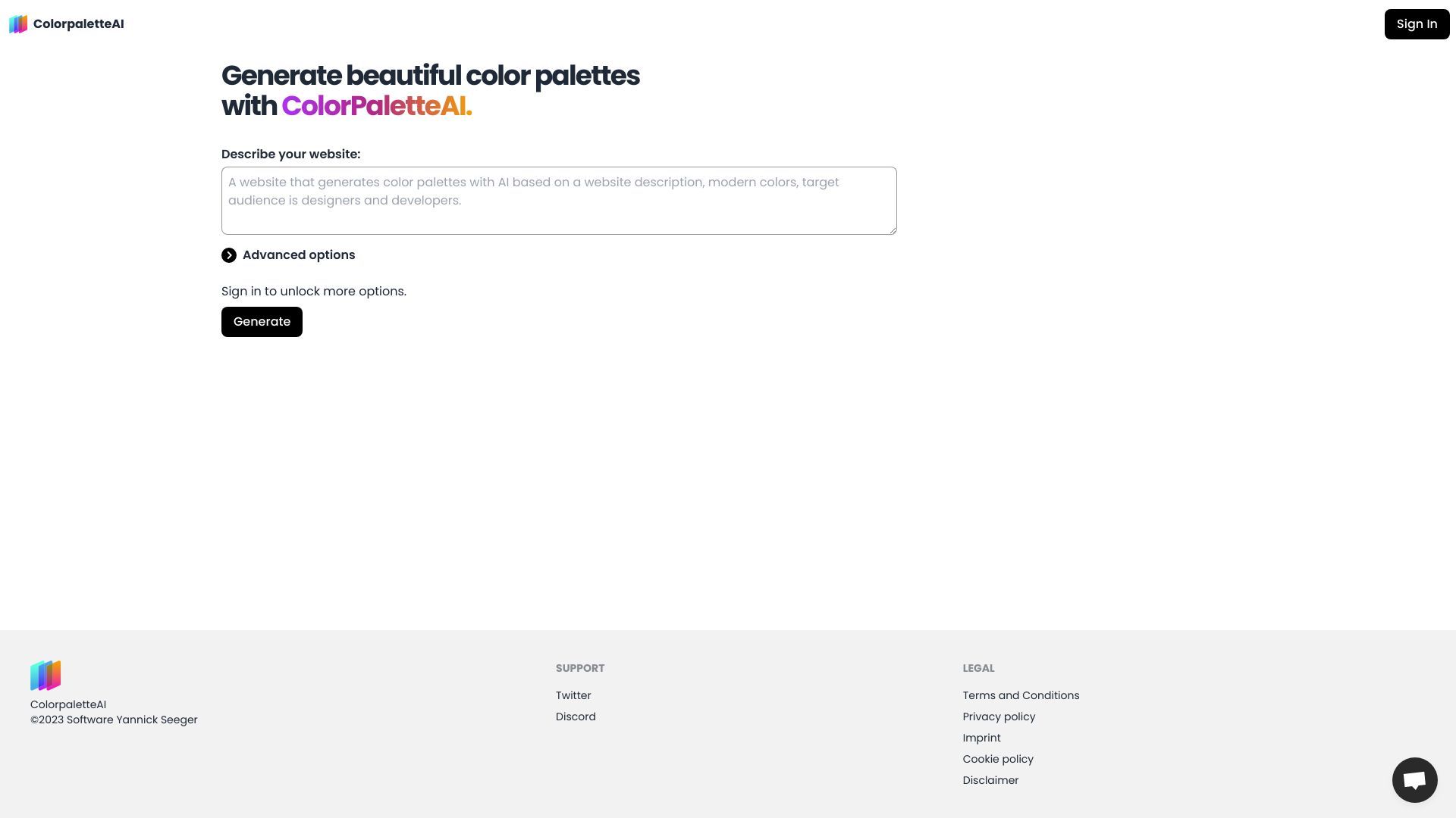 ColorpaletteAI image