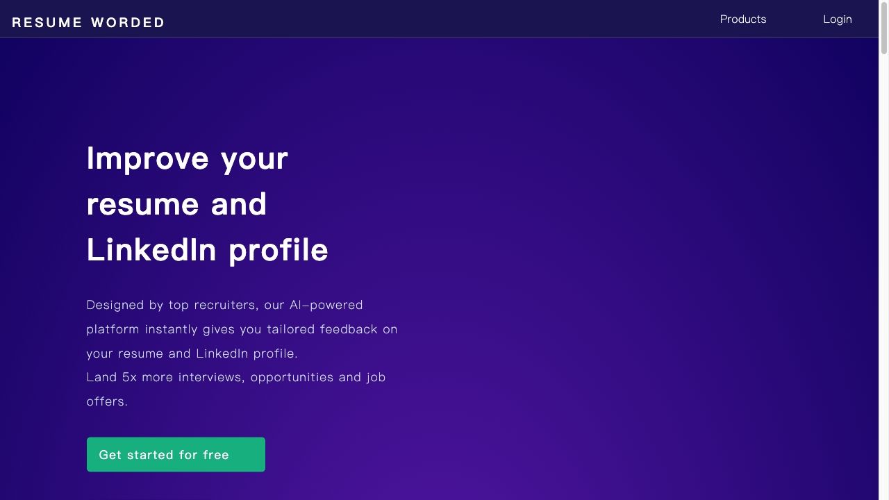 Resume Worded image