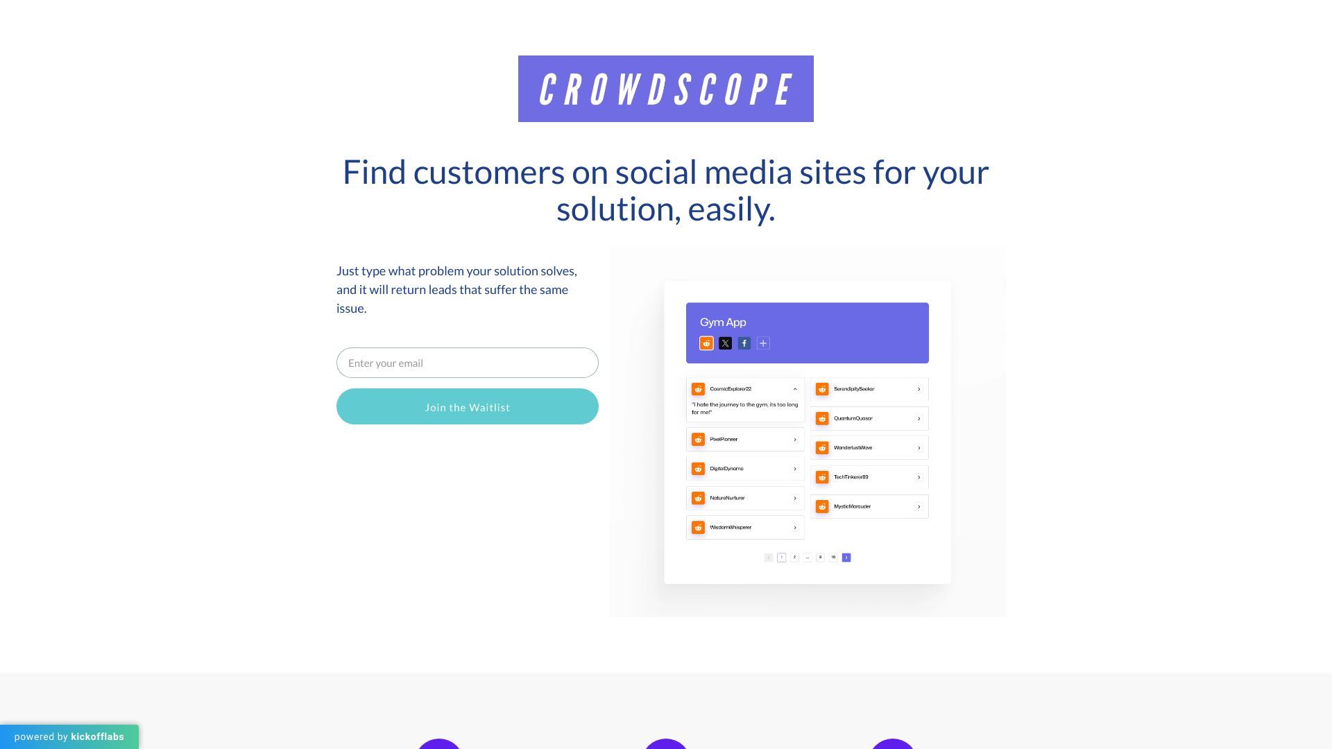 Crowdscope image