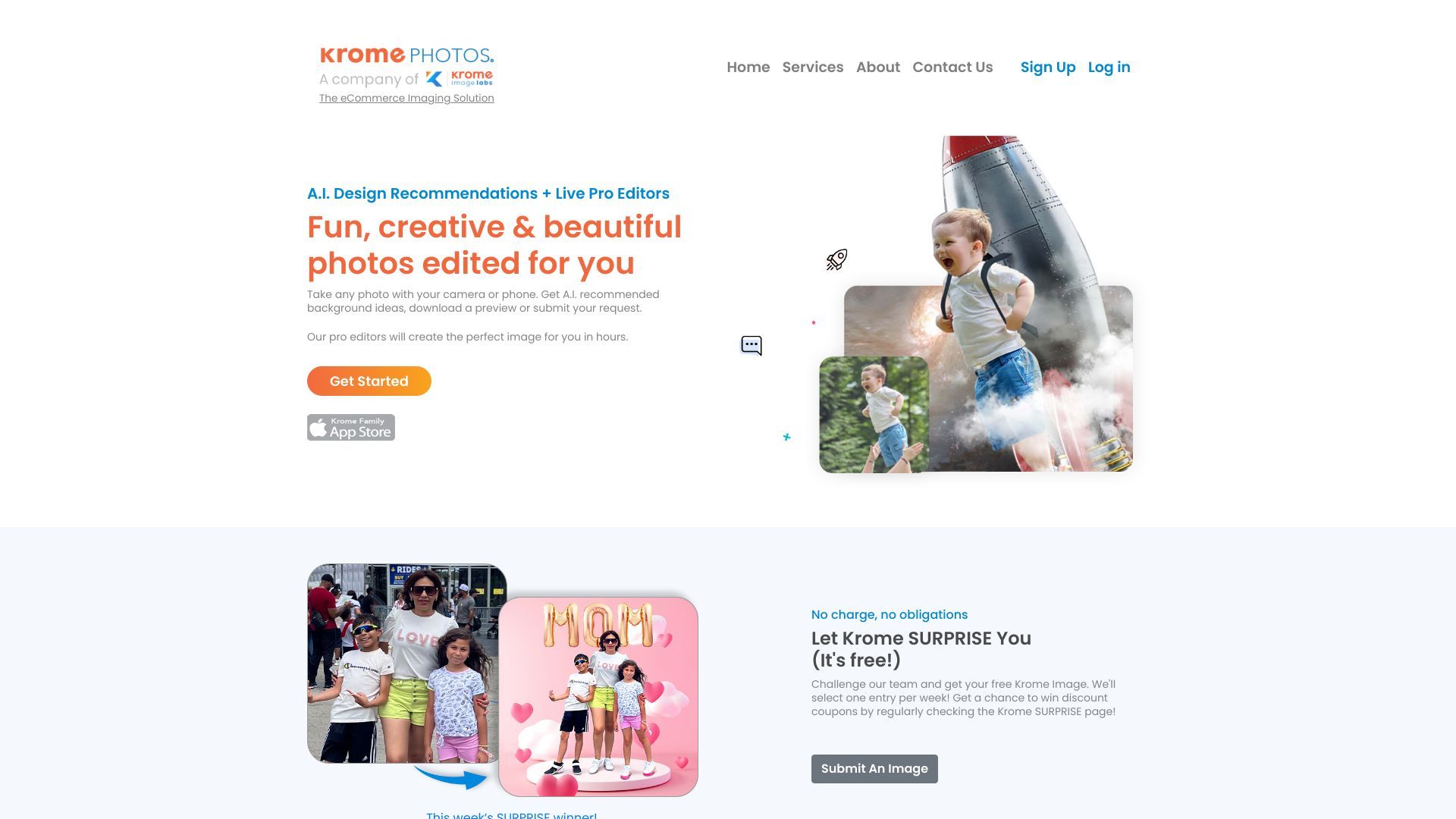 Krome Photos: Ecommerce & Family Photo Editing Services image