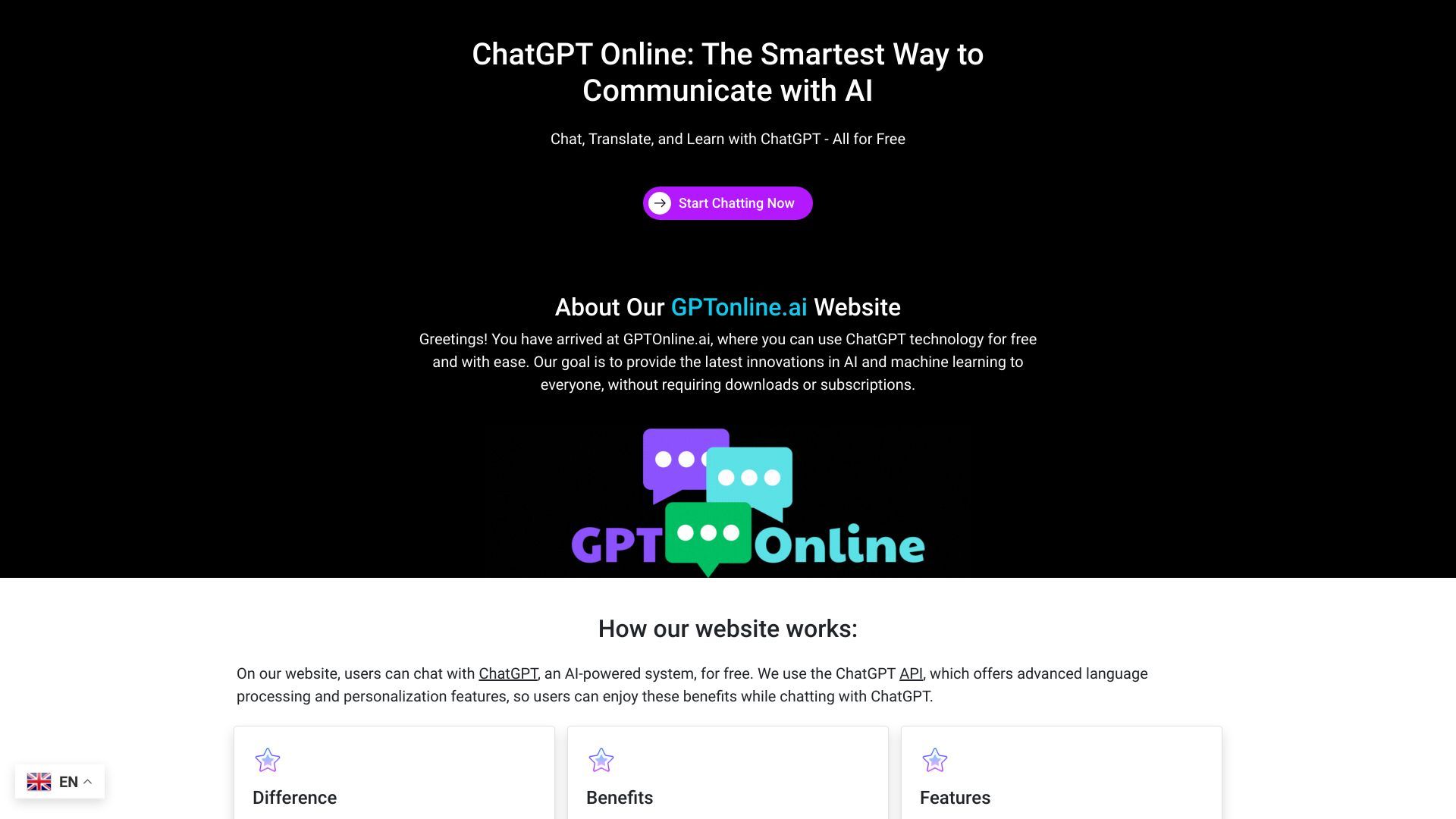 ChatGPT Online image
