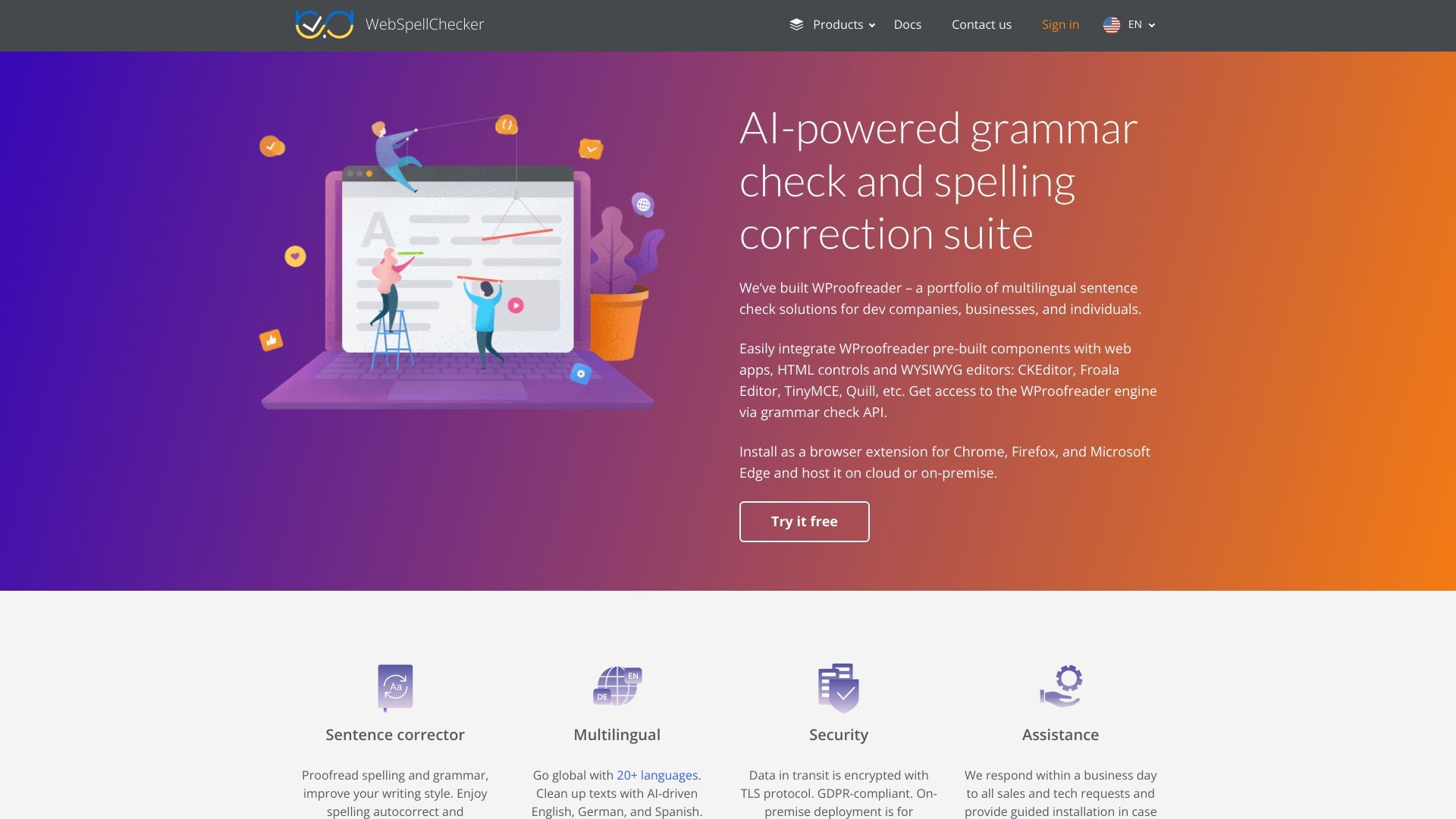 WebSpellChecker image