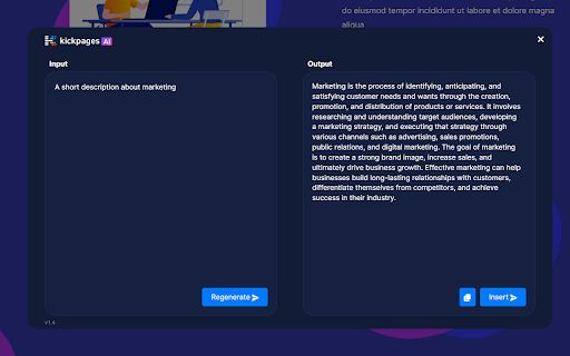 Kickpages image