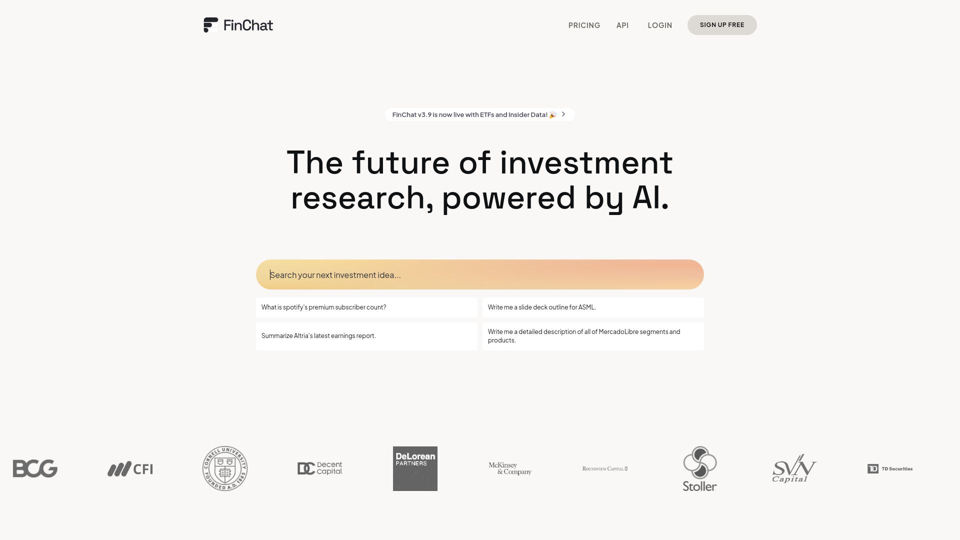 FinChat.io image