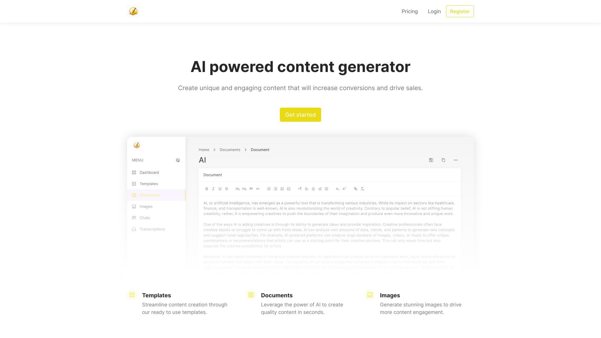 Jotters Pad - Premium Writing Made Effortless with AI image
