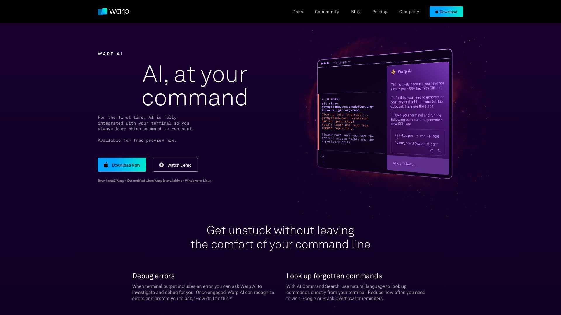 https://warp.dev image