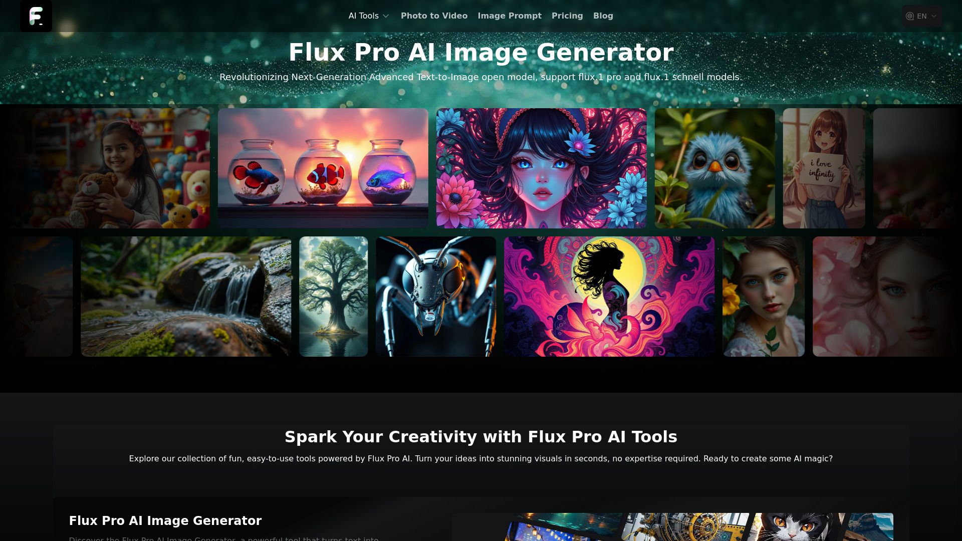 Flux Pro Image Generator image