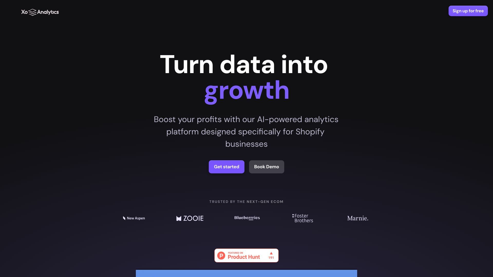 XO Analytics - AI-Powered Ecom Analytics Platform image