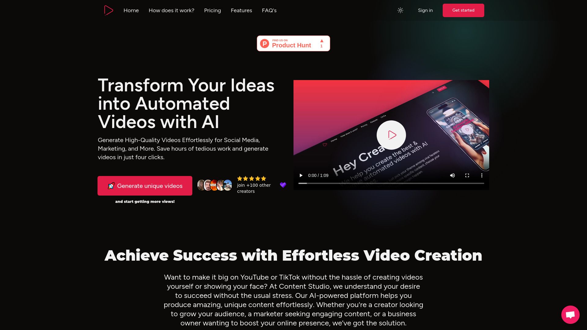 Content Studio AI image