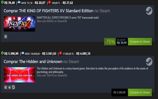 Steam Link Price Checker image