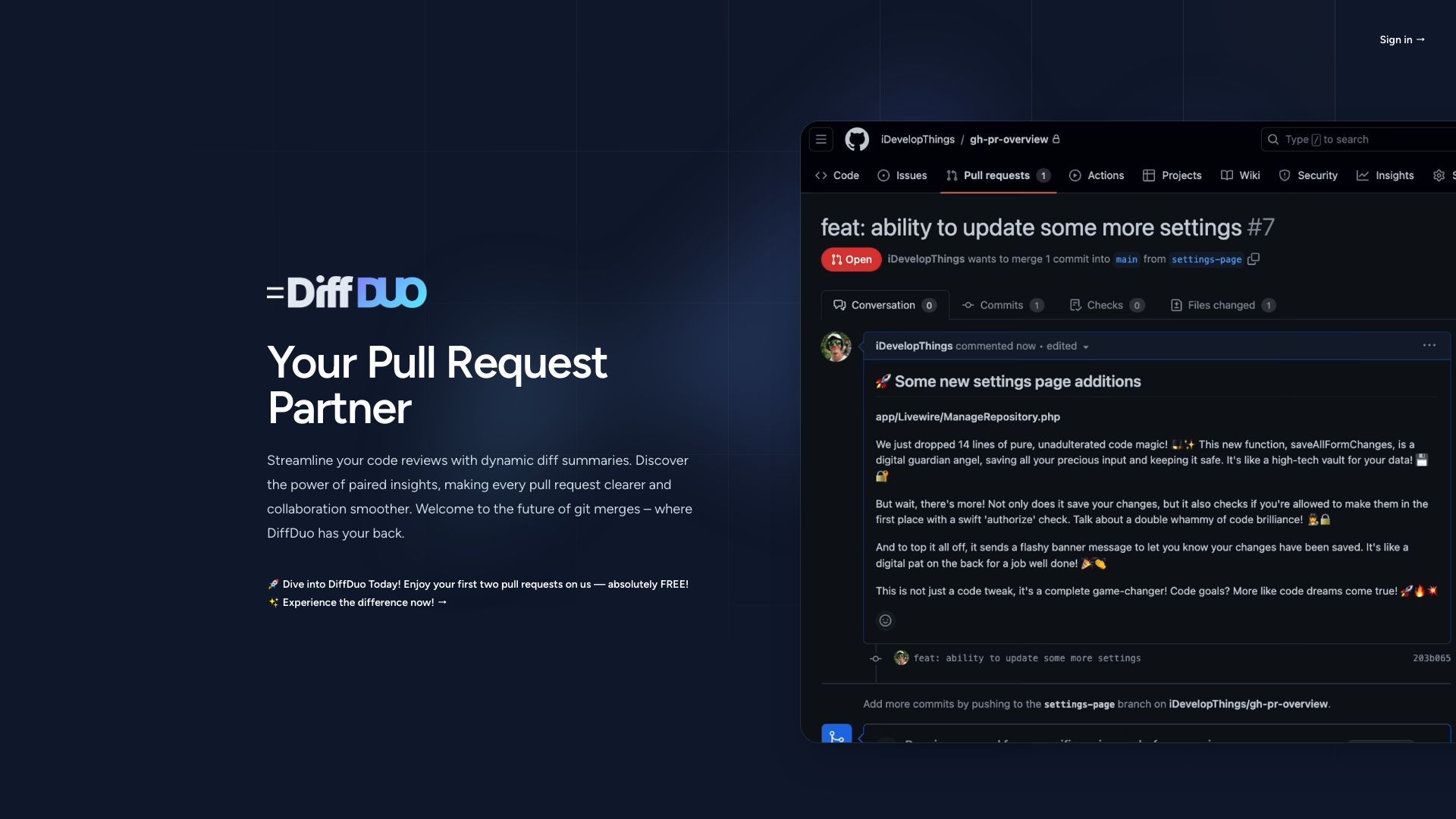 DiffDuo image