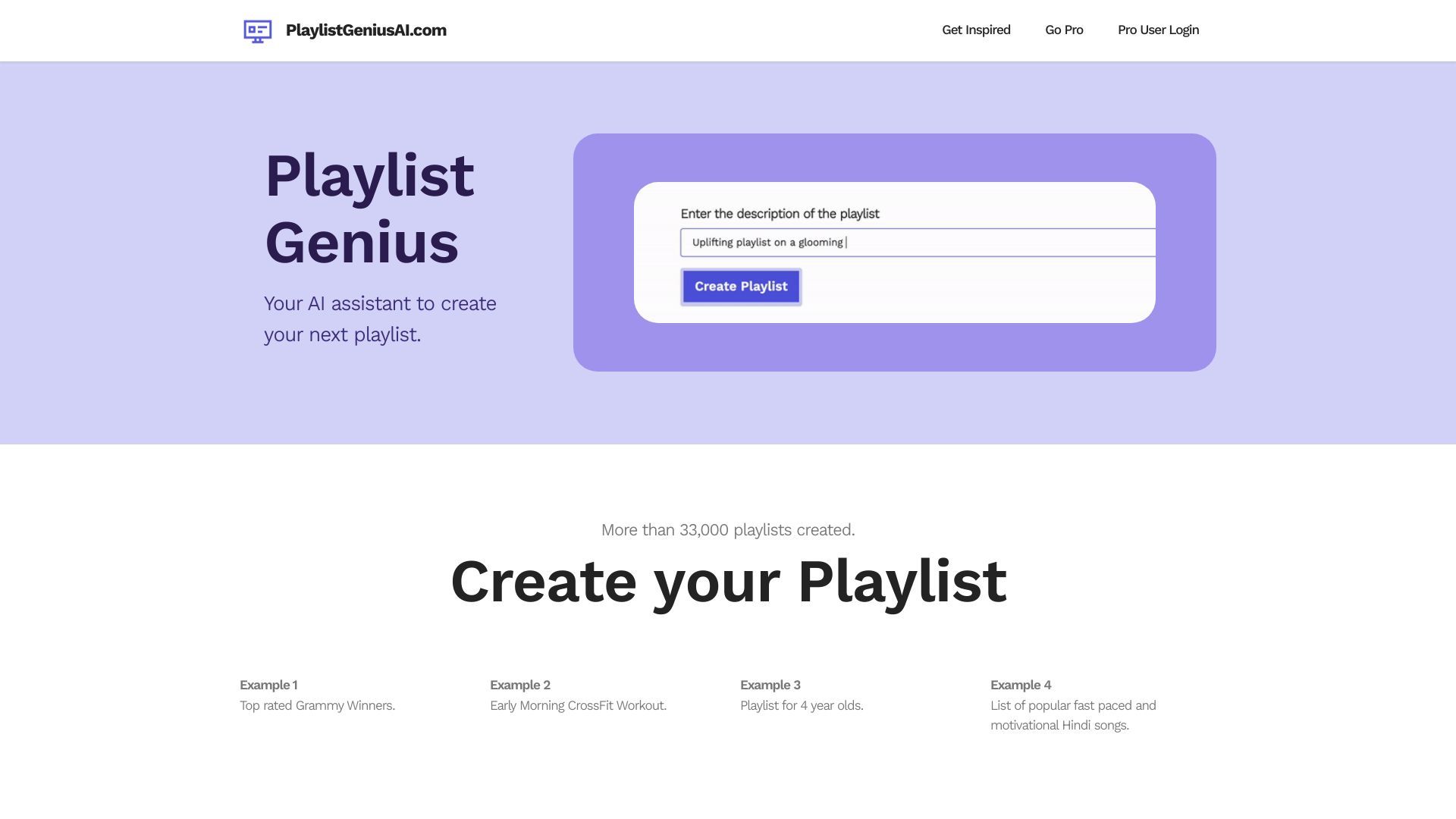 PlaylistGeniusAI image