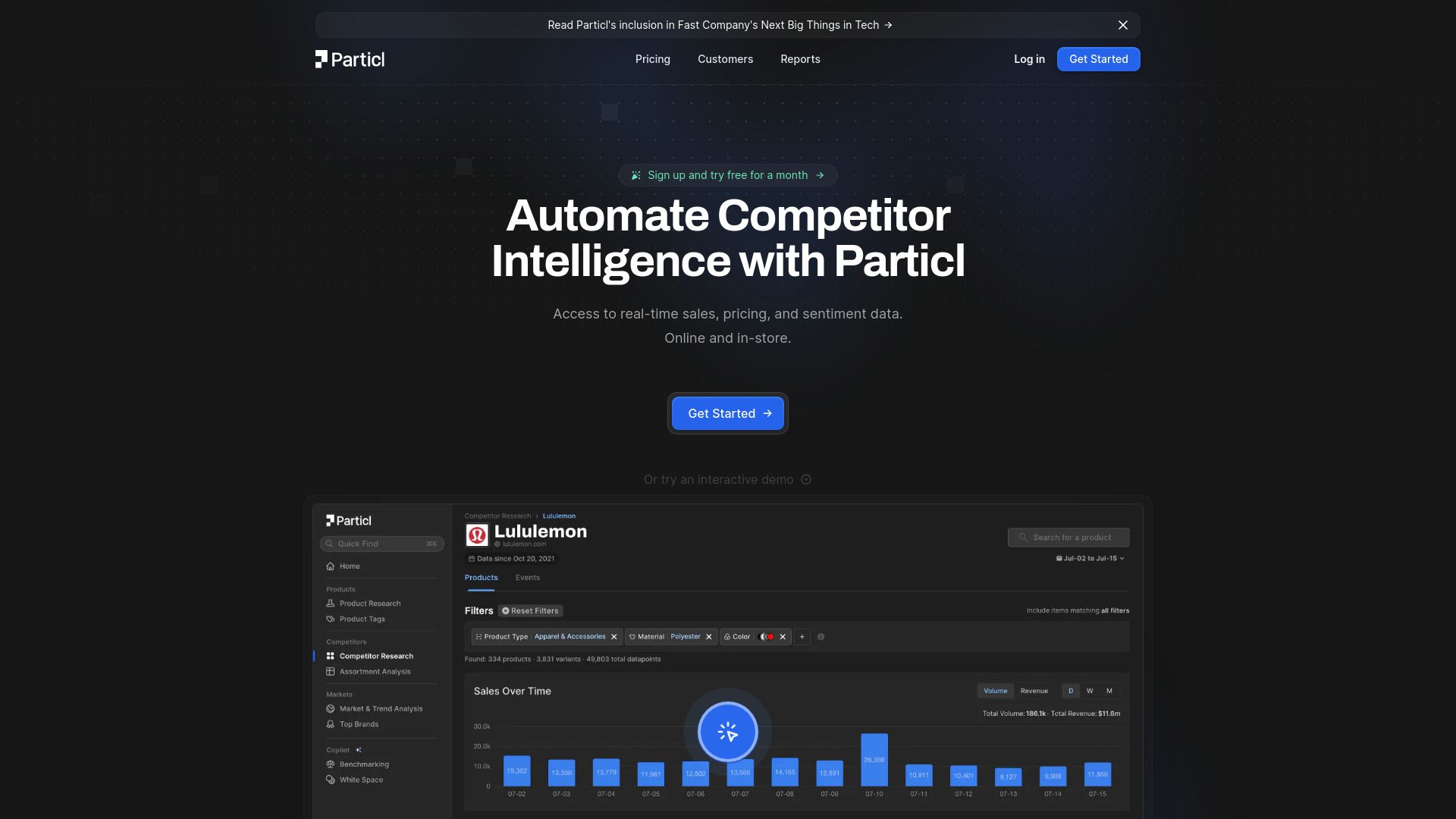 Particl Retail Intelligence image