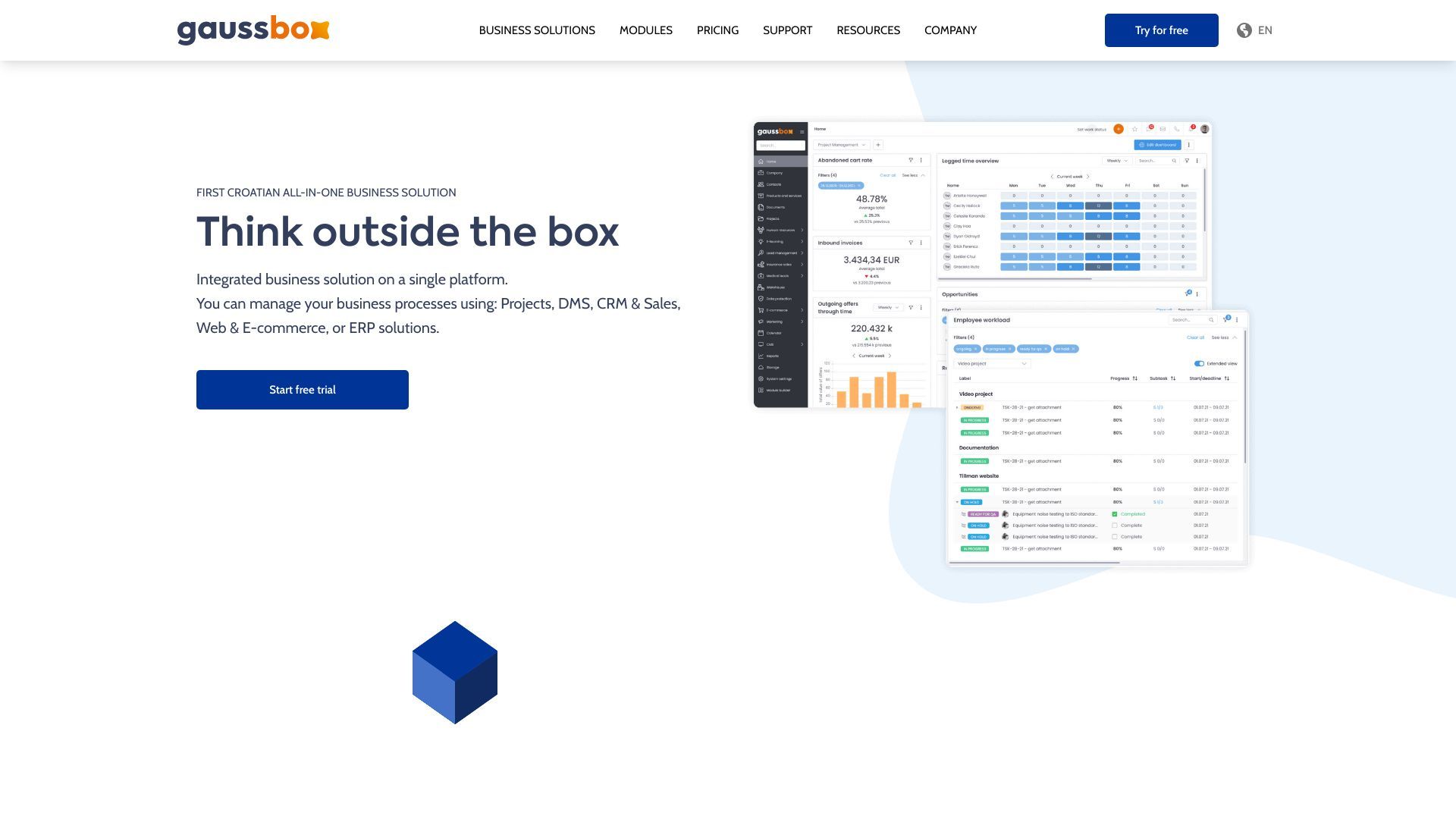 Gauss Box image