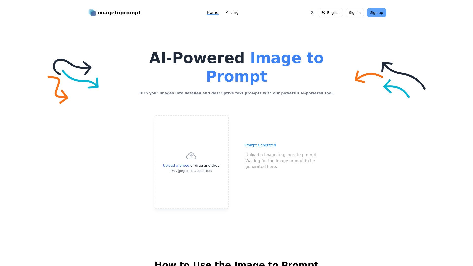 Image to Prompt AI image