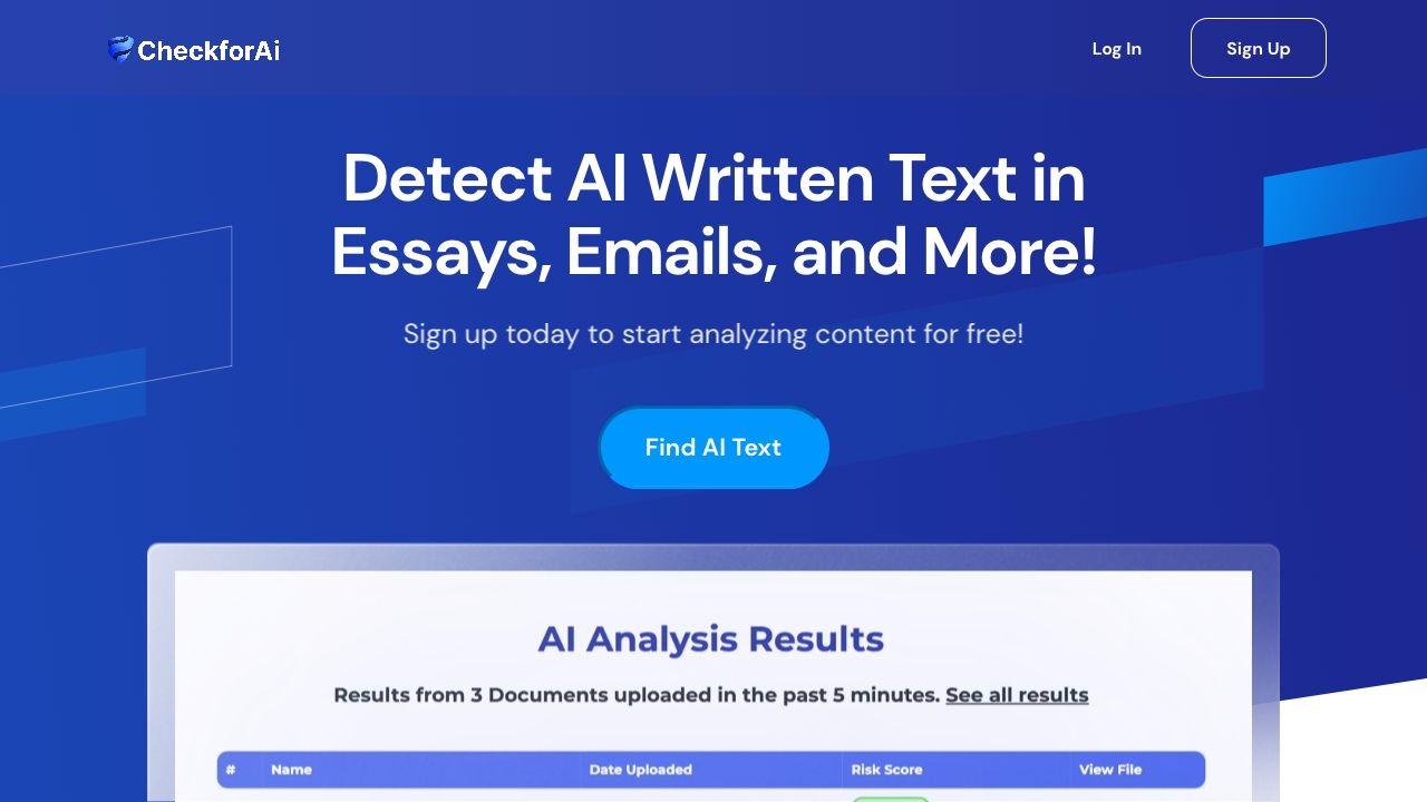 CheckforAi image