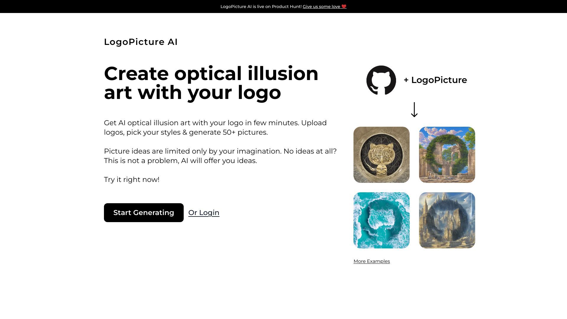 AI Optical Illusion Art image