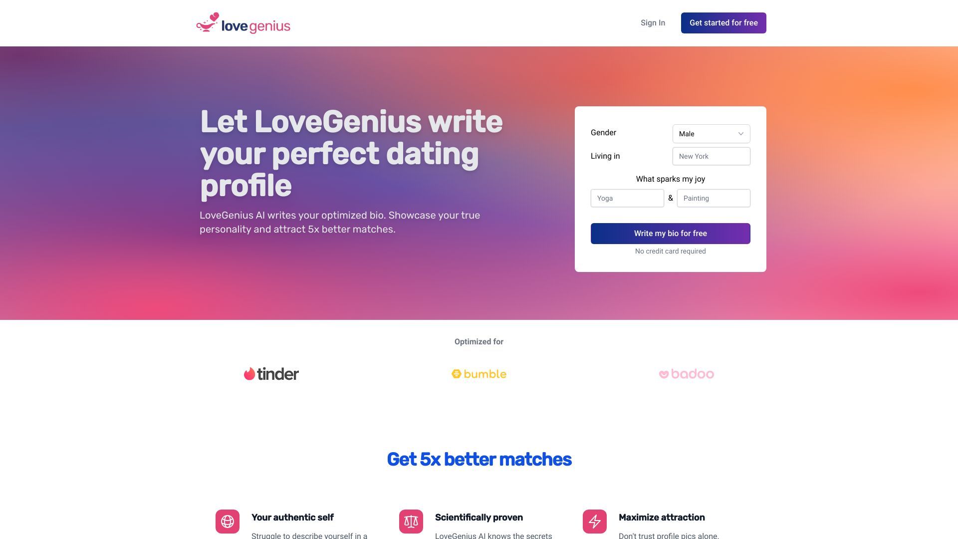 LoveGenius image
